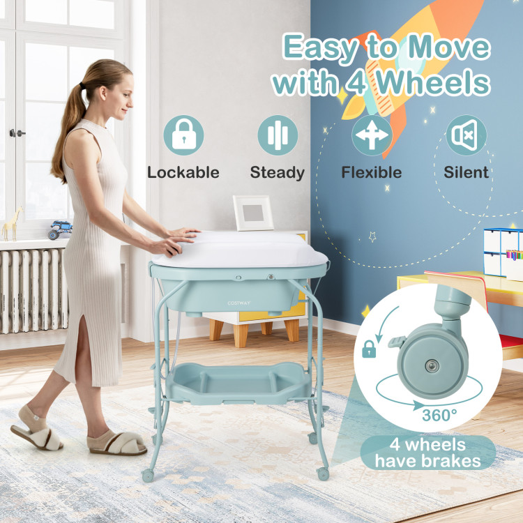 Baby Changing Table with Bathtub - Gallery View 8 of 8