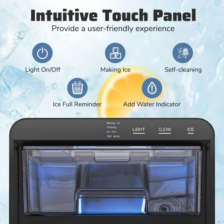 CNN best tested-Nugget Ice Maker Countertop with Soft Chewable Pellet - Gallery View 6 of 10