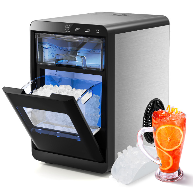 CNN best tested-Nugget Ice Maker Countertop with Soft Chewable Pellet - Gallery View 1 of 10