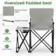 Oversized Camping Chair with Side Table - Gallery View 9 of 10