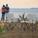 Oversized Camping Chair with Side Table - Gallery View 5 of 10