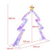 8.8 FT Christmas Tree-shaped Archway, Xmas Archway with Top Star test - Gallery View 12 of 16